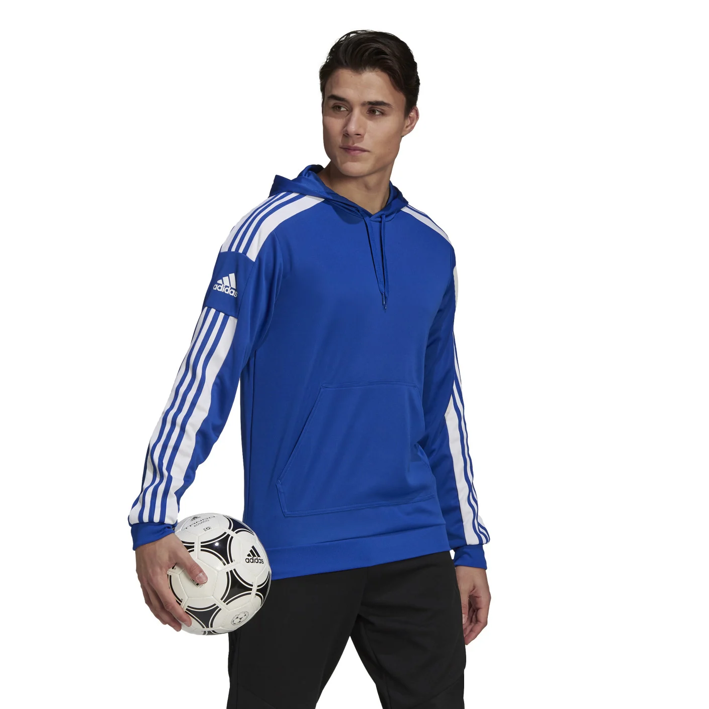 Adidas Squadra 21 Hoodie Blauw Wit