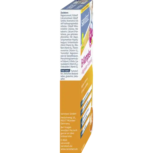 sanotact B-Komplex + Magnesium + Vitamin D3 Tabletten