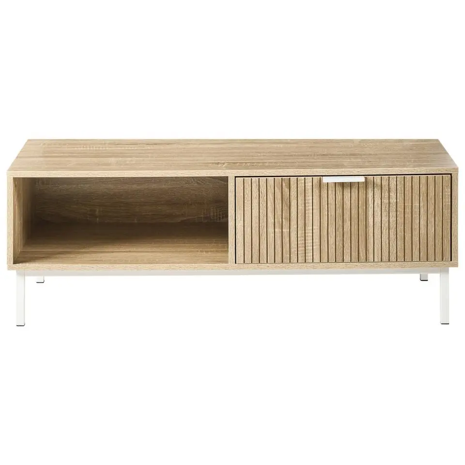 ROYALLA - Salontafel - Lichtbruin - MDF