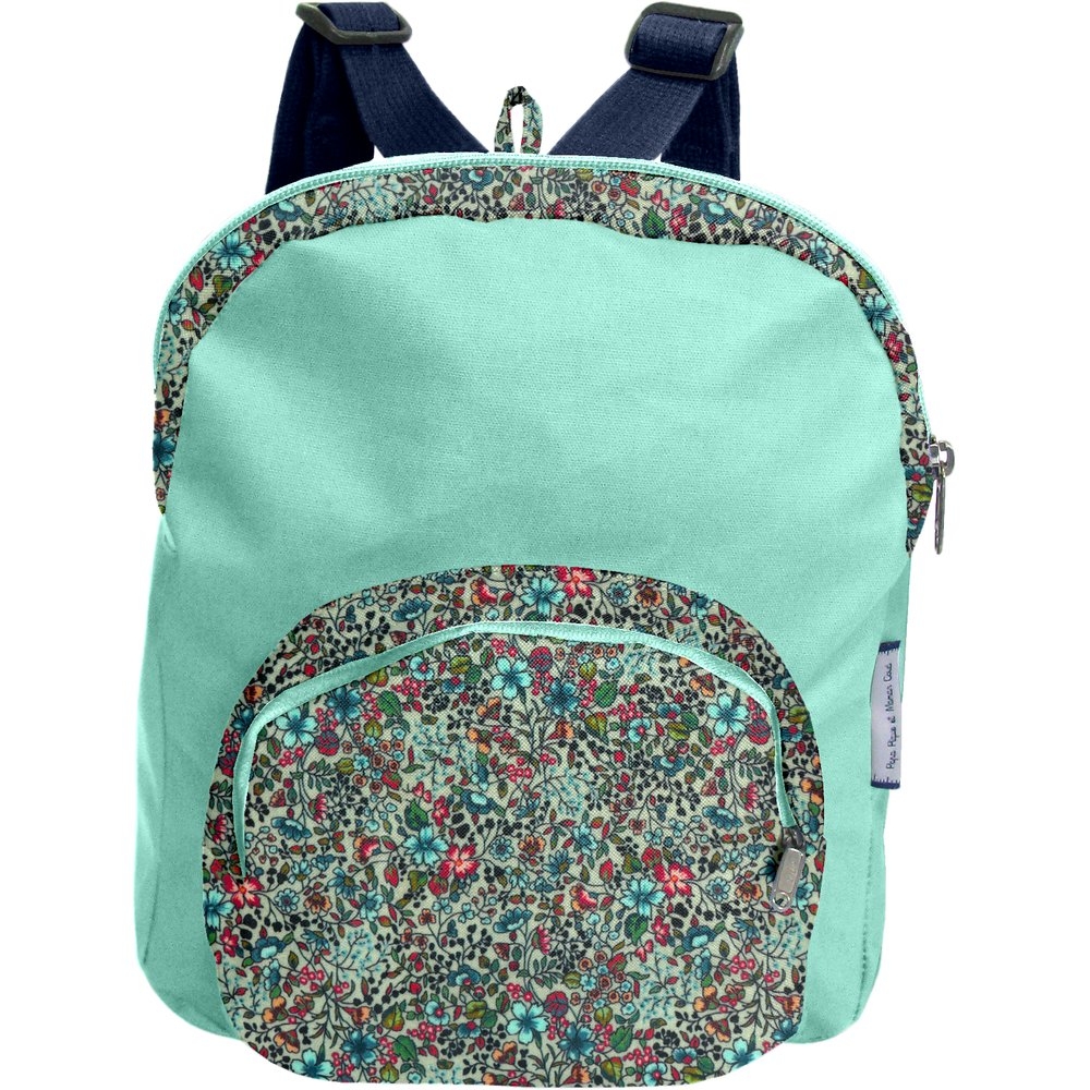 Petit Sac À Dos Fleur Mentholé