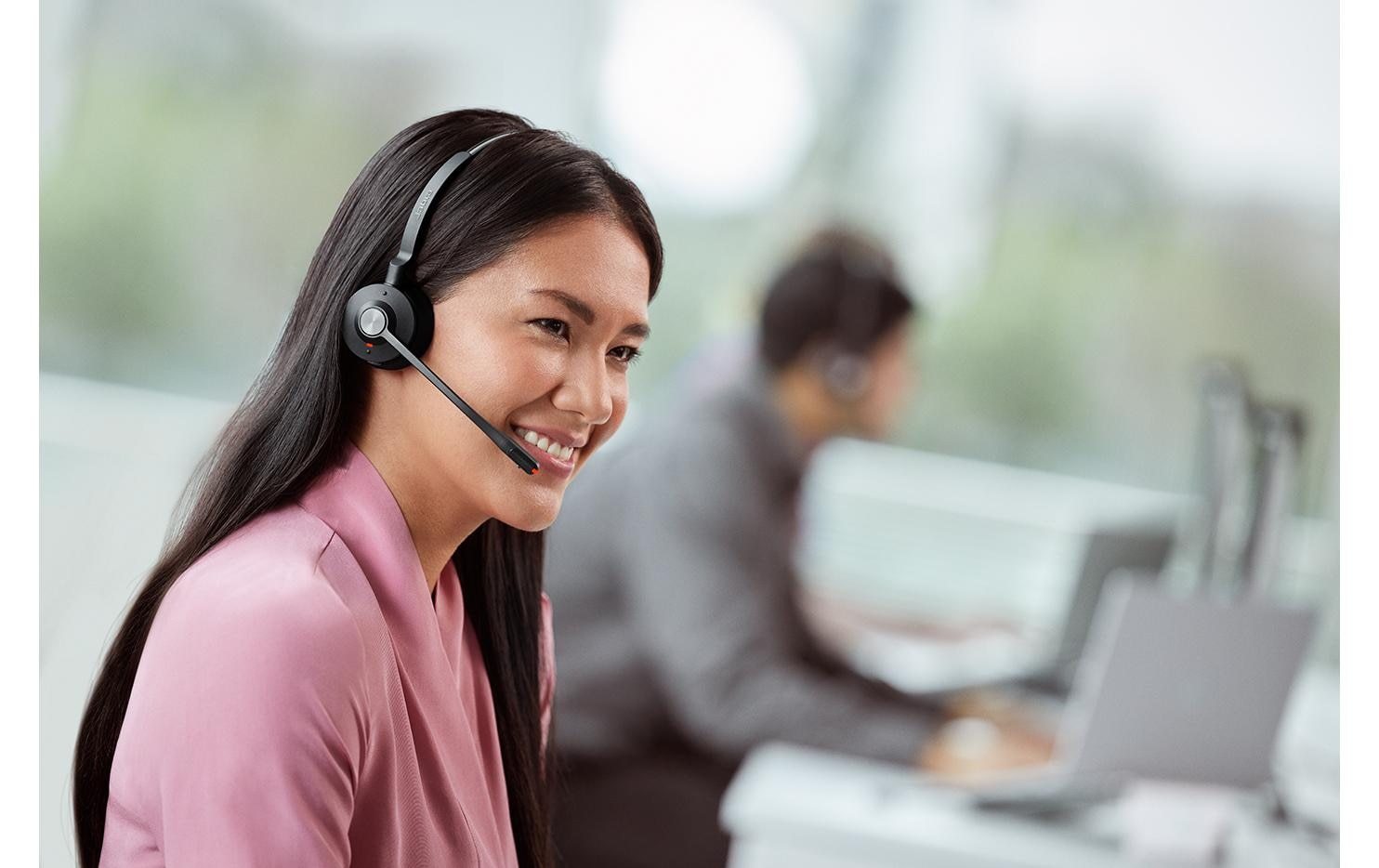 Jabra Headset »Engage 55 MS Duo« Noise-Cancelling