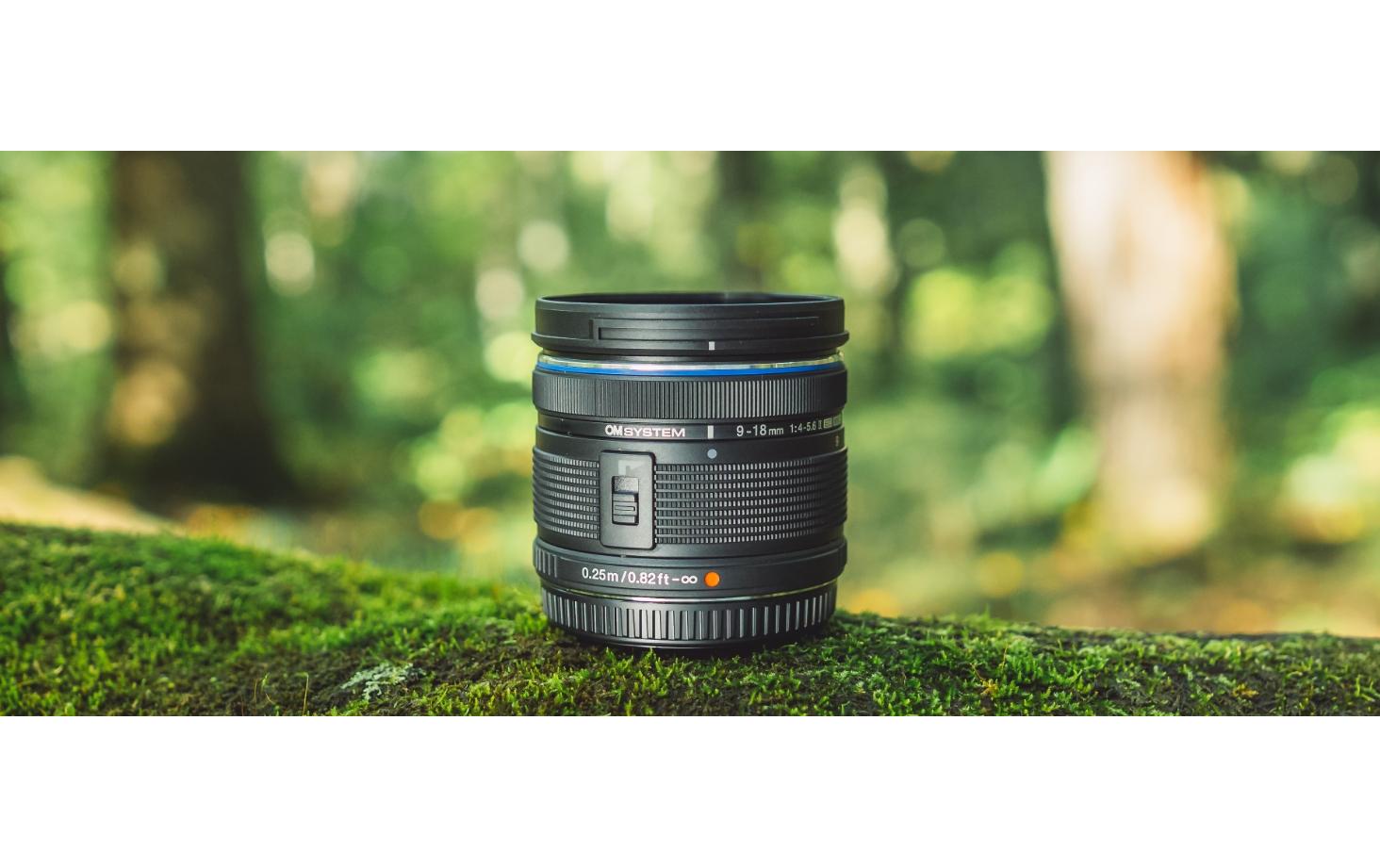 Zoomobjektiv M.Zuiko Digital ED 9‑18mm F/4.0‑5.6 II MFT<br>Objektiv für die Aufnahme von Weitwinkel- und Telebildern