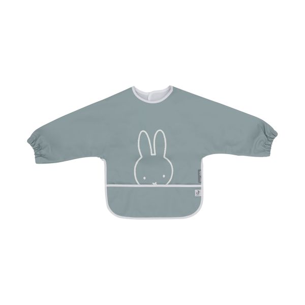 Jollein Miffy Peekaboo Slab Waterproof Met Mouw - Sea Green