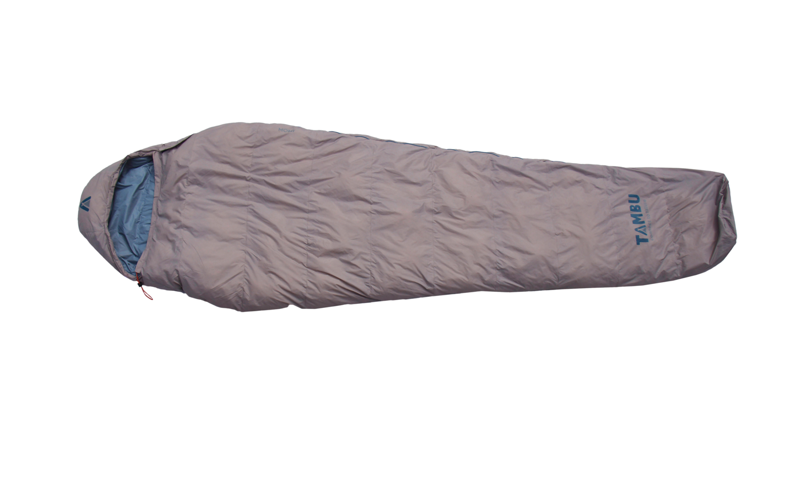 Tambu Momi Mumienschlafsack 230 x 80 cm grau / blau