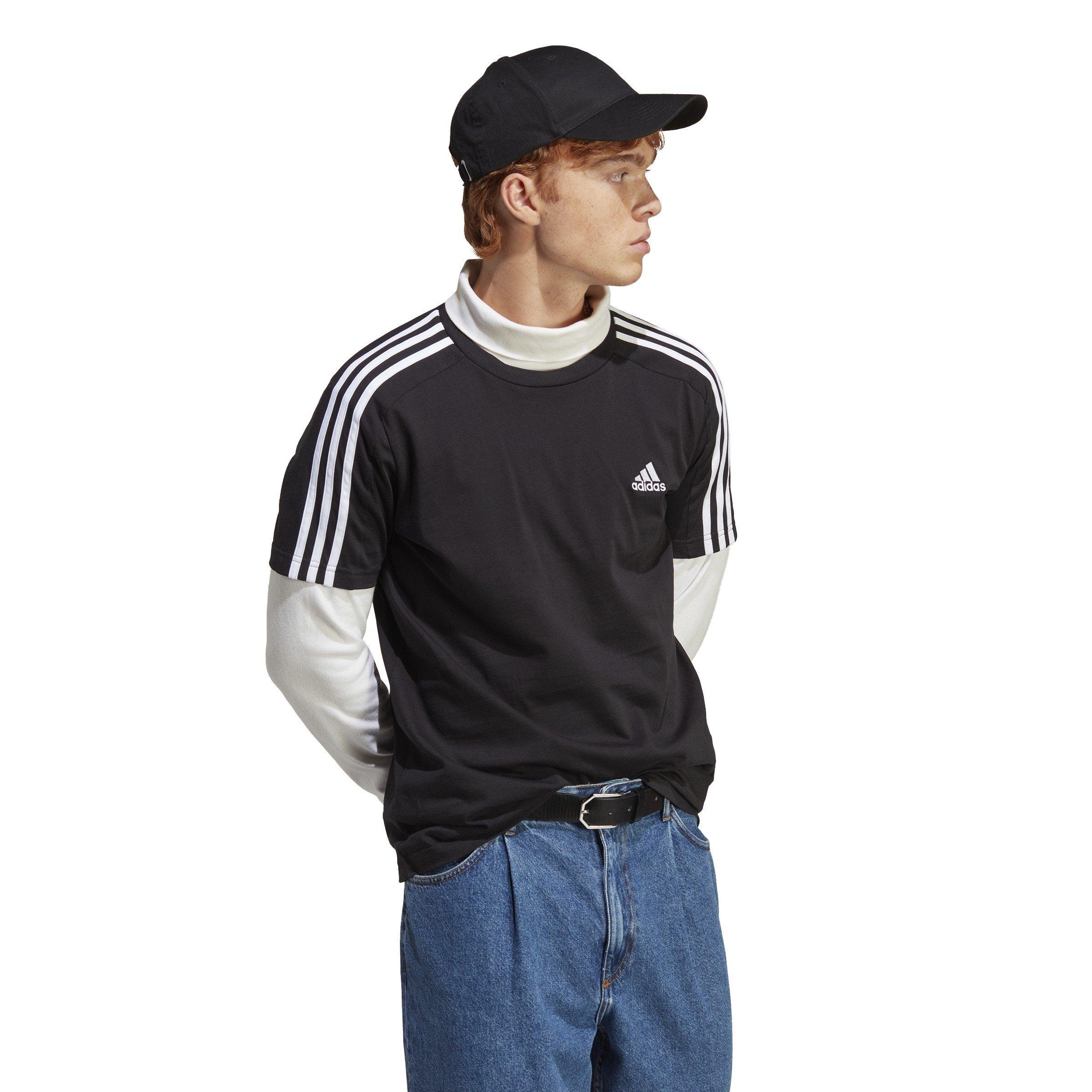 adidas Essentials 3-Stripes T-Shirt Mens