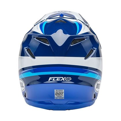 Casque cross Bell MOTO-9S FLEX MERCHANT 2025 - Bleu / Bleu