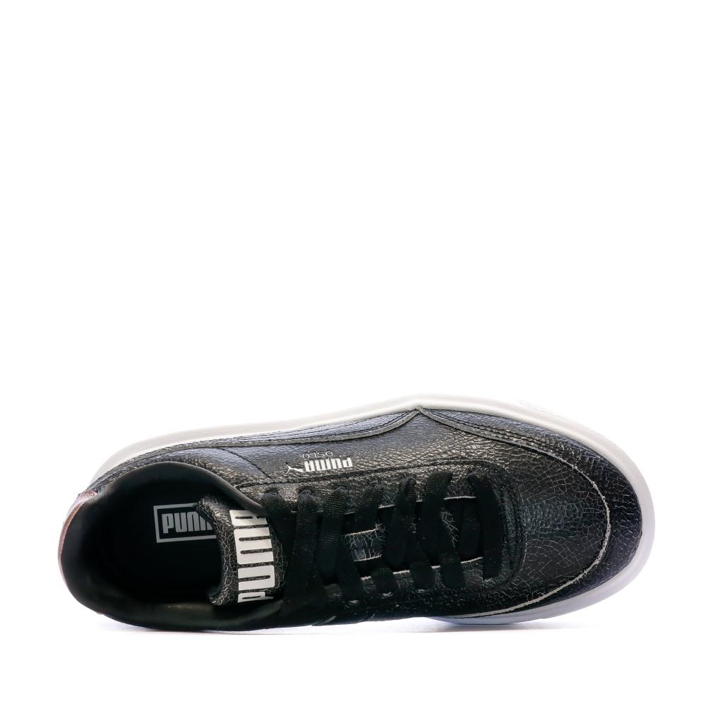 Puma Baskets Noires Femme Puma Oslo Maja Cracked Wn S