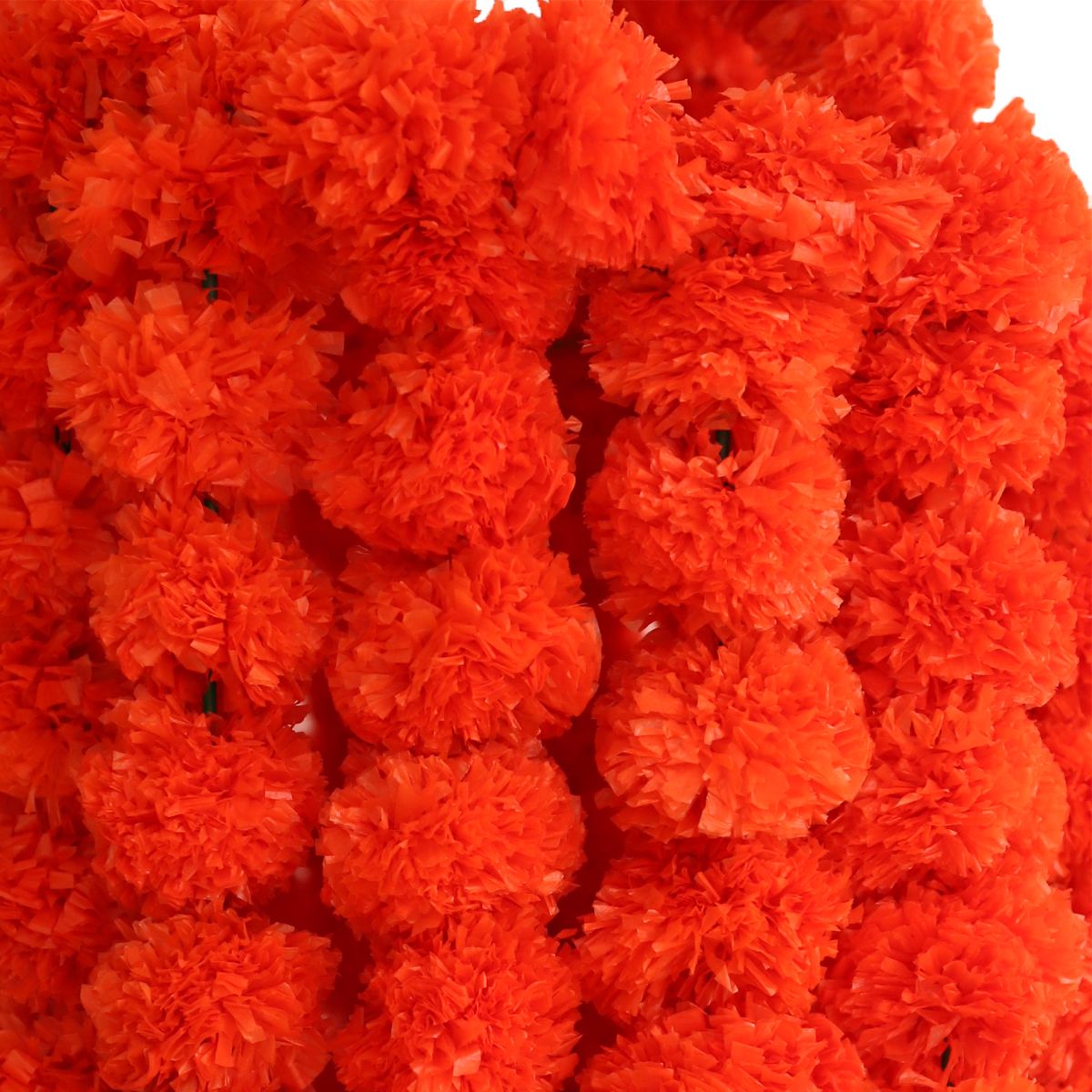 Suspension indienne à grelots orange Pondie Chérie