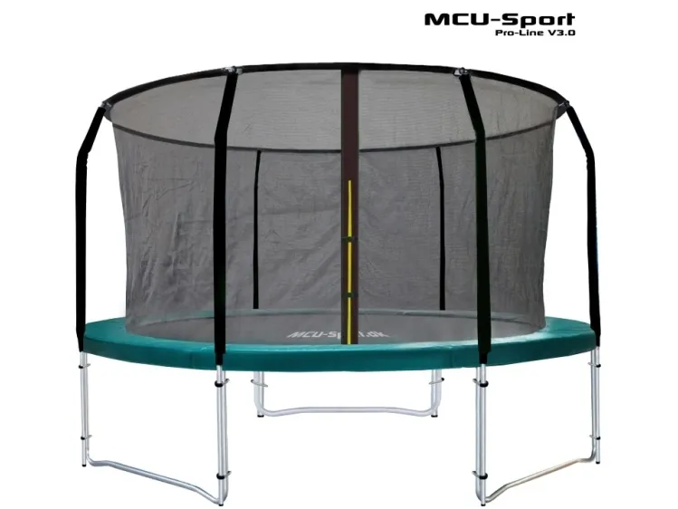 MCU-Sport Pro-line 3,05m Grøn Trampolin V3.0   Pro sikkerhedsnet