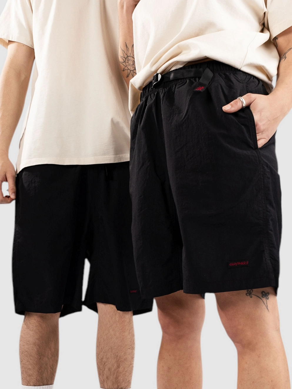 Gramicci Nylon Packable G Shorts black