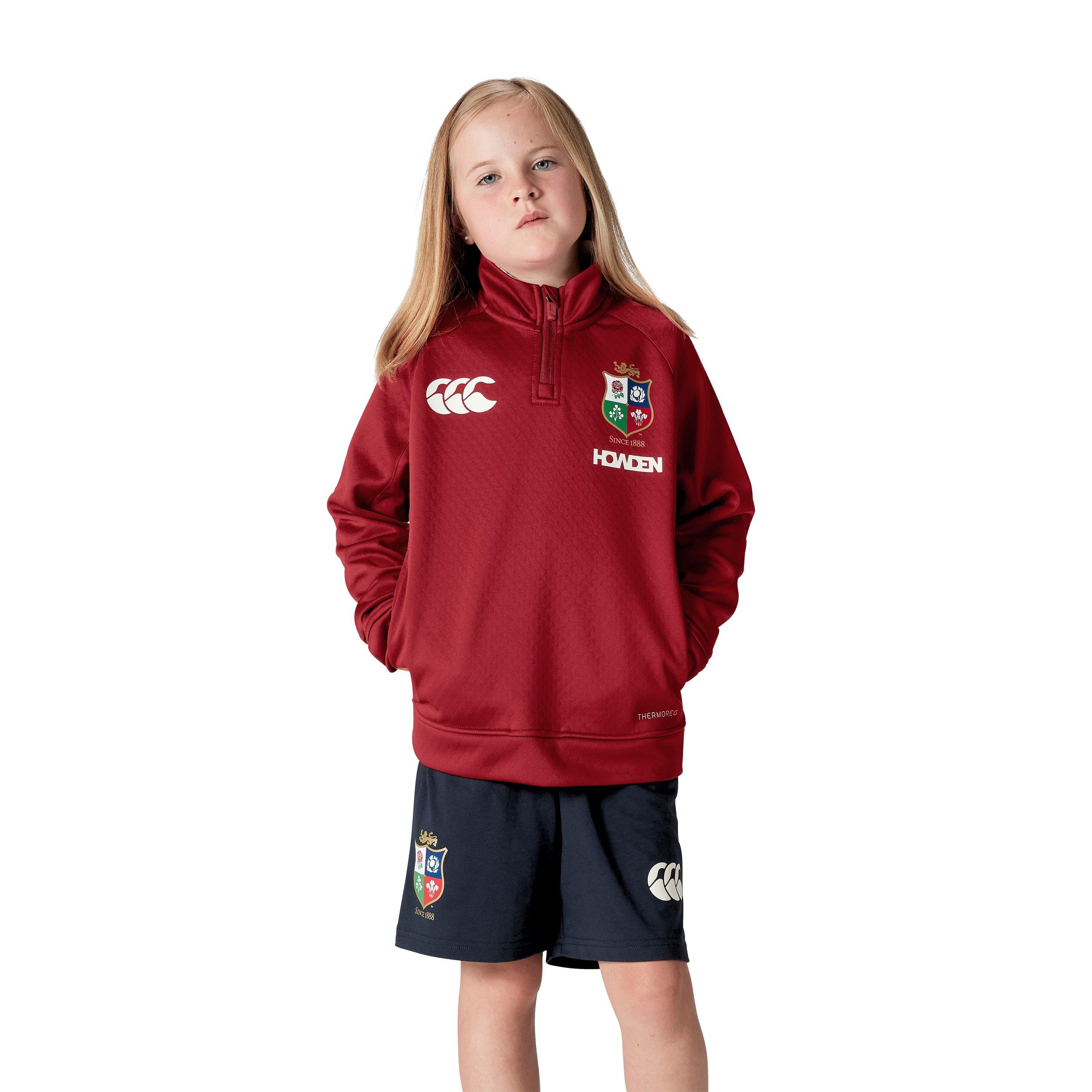 Canterbury British and Irish Lions 2024 Quarter Zip Fleece Juniors