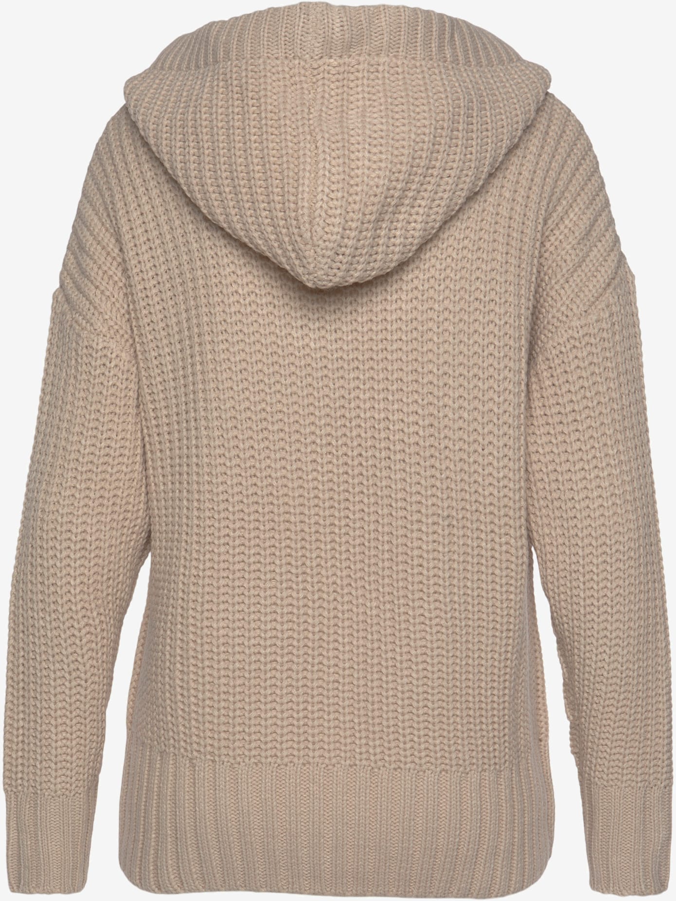 Pull à capuche en grosse maille douce