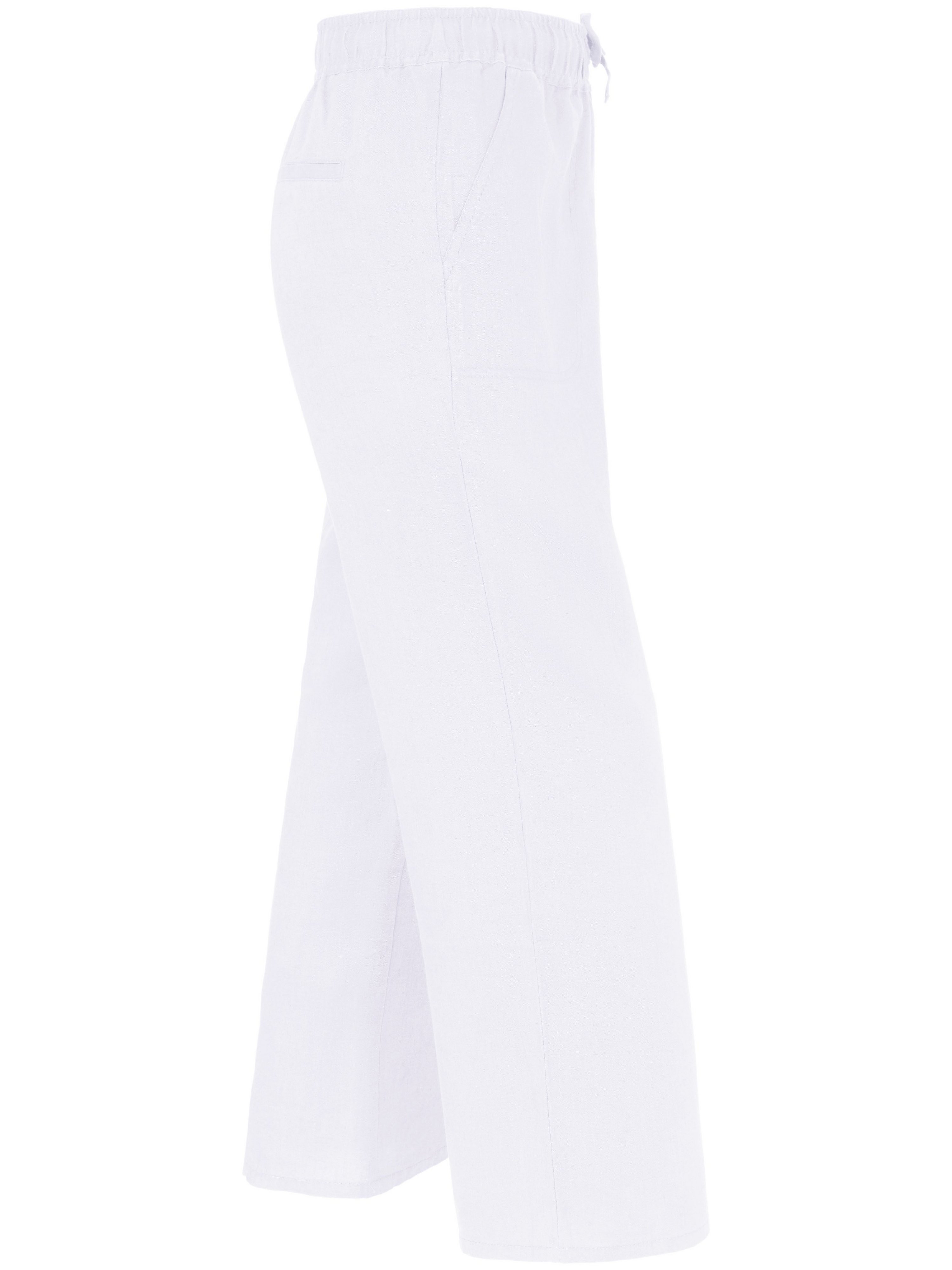 7/8-Schlupf-Hose aus 100% Leinen