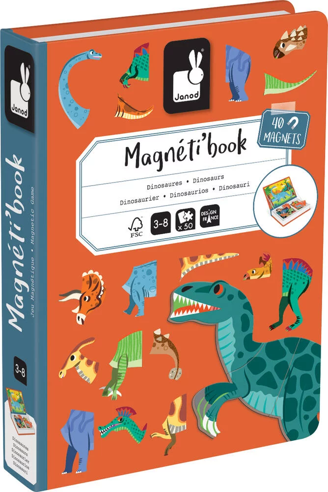 MAGNÉTI'BOOK DINOSAURES
