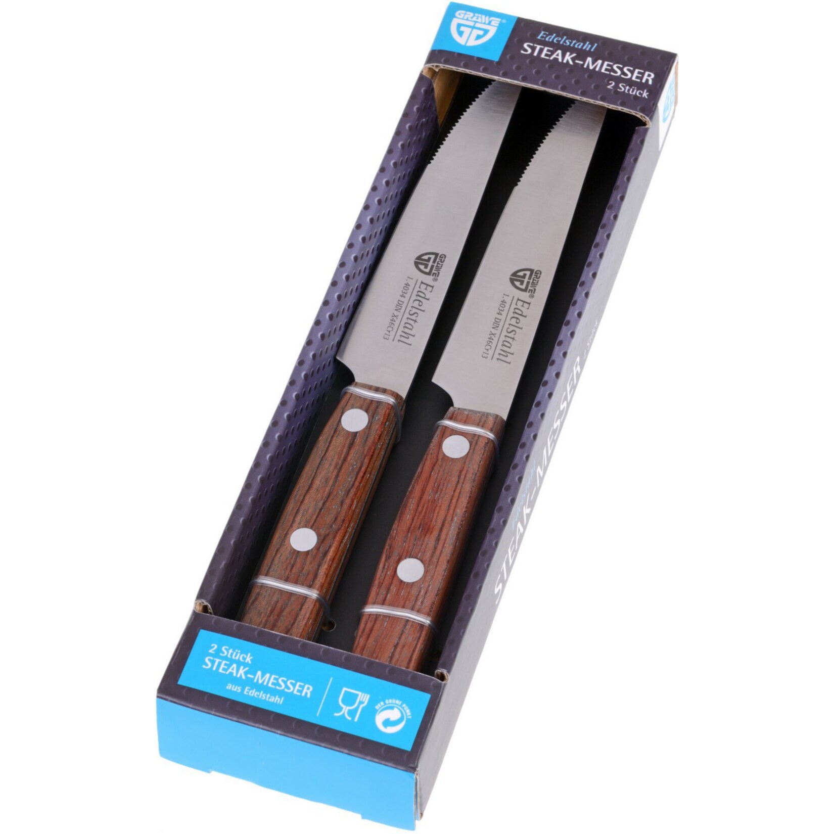 GRÄWE Steakmesser BUBINGA