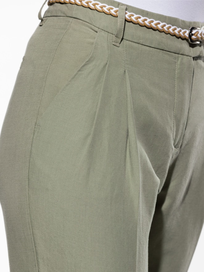 Leinenmix Chino