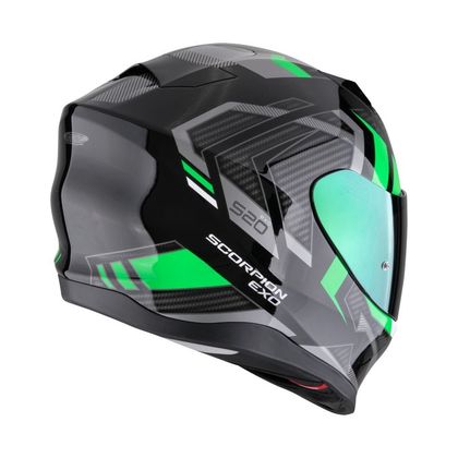 Casque Scorpion Exo EXO-520 EVO AIR - SENSUS - Noir / Vert