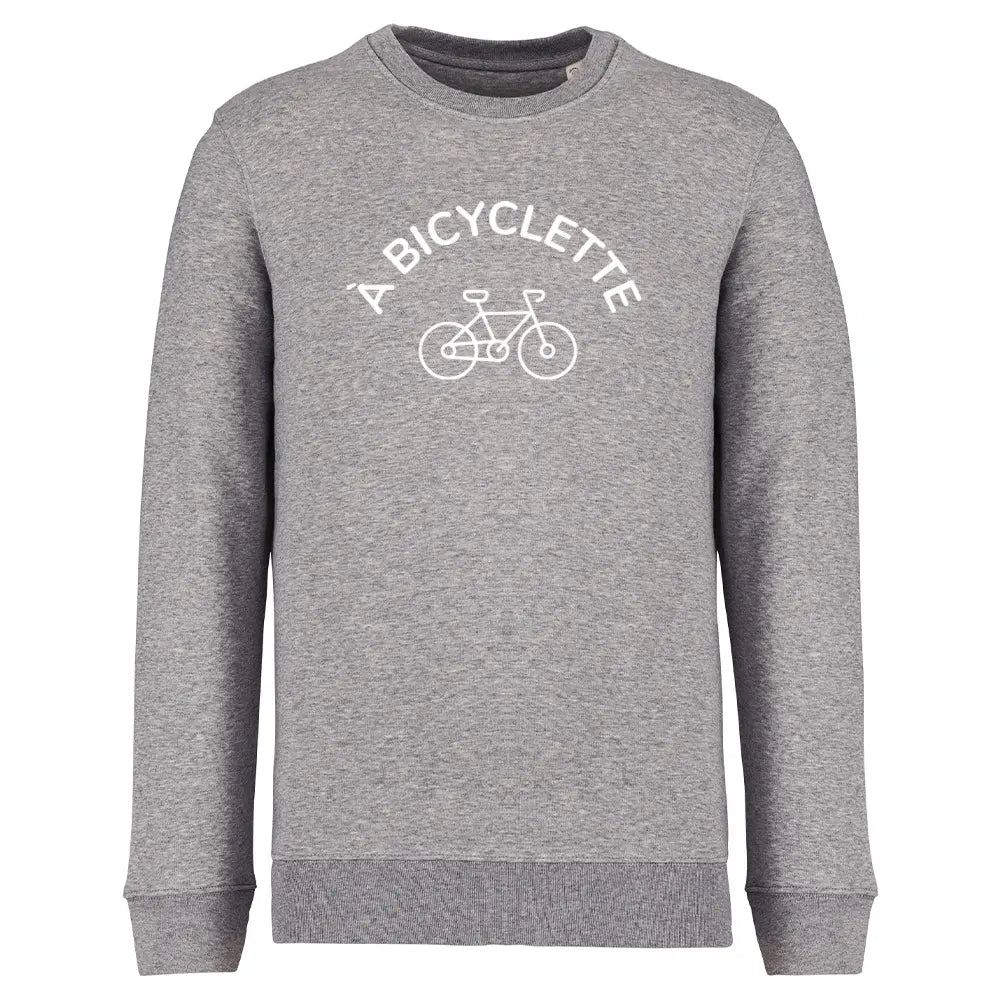 Sweat Col rond Recyclé - à Bicyclette