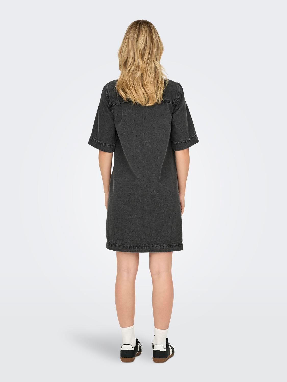 ONLBELLE Kurzes Kleid Washed Black
