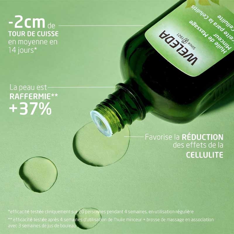 Huile de massage minceur - Bouleau - 200 ml
