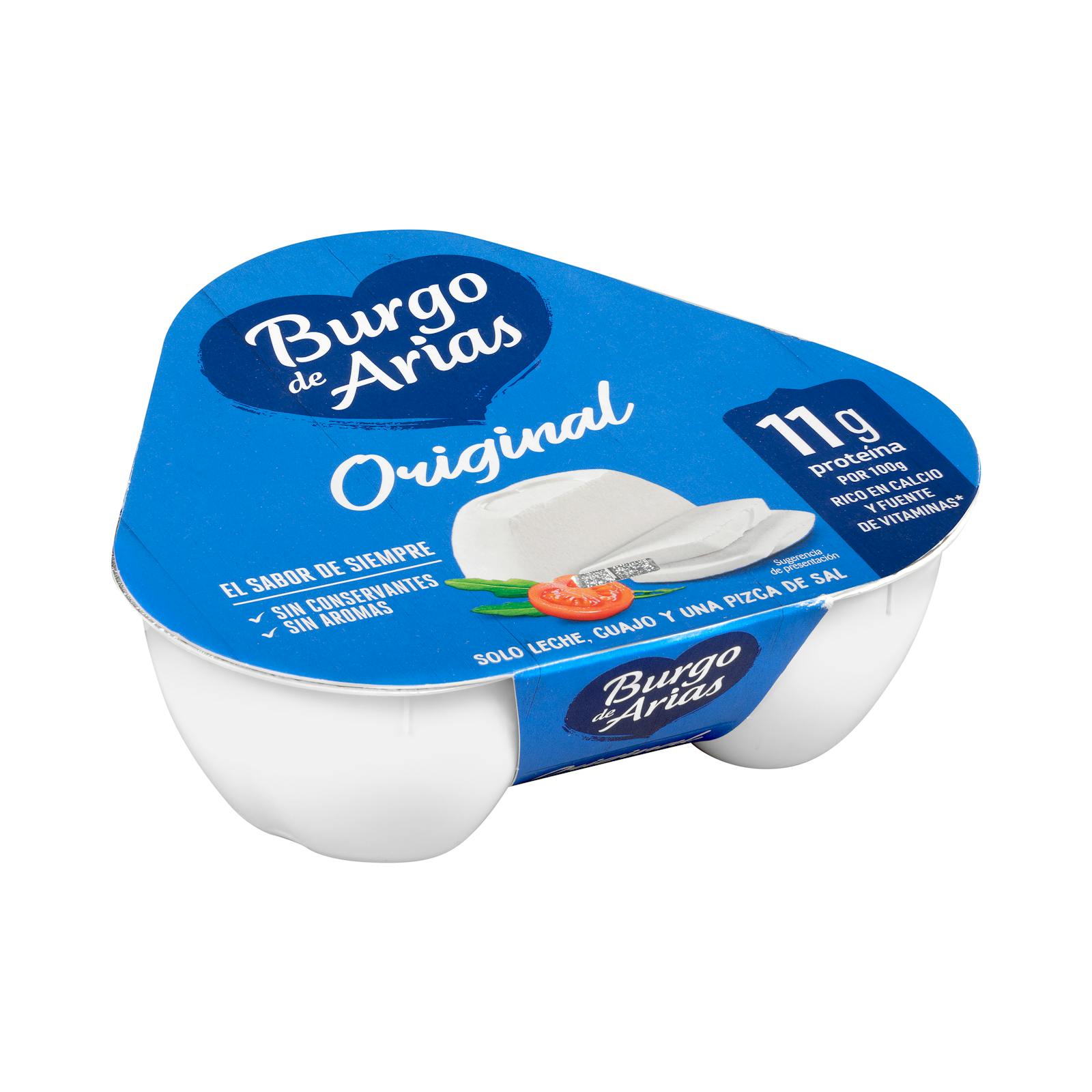 Fromage frais au lait de vache Burgo de Arias