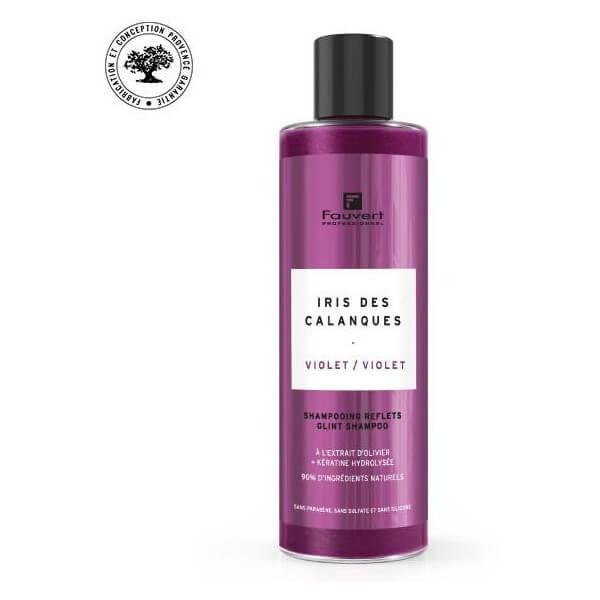 Shampooing pigmenté reflet violet Iris des calanques Fauvert Professionnel 250ML