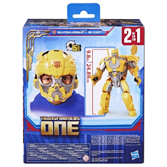 Transformers One - 2 in 1 Maske/Actionfigur Bumblebee B-127