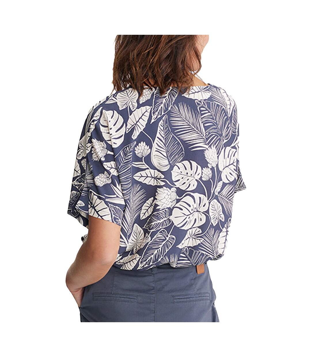 Blouse Gris/Écru Femme TBS Zelie