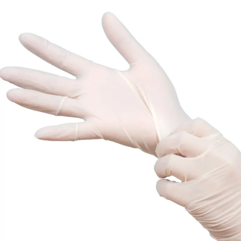FILFA FRANCE - Gant vinyle poudré - Transparent - Taille S - x100