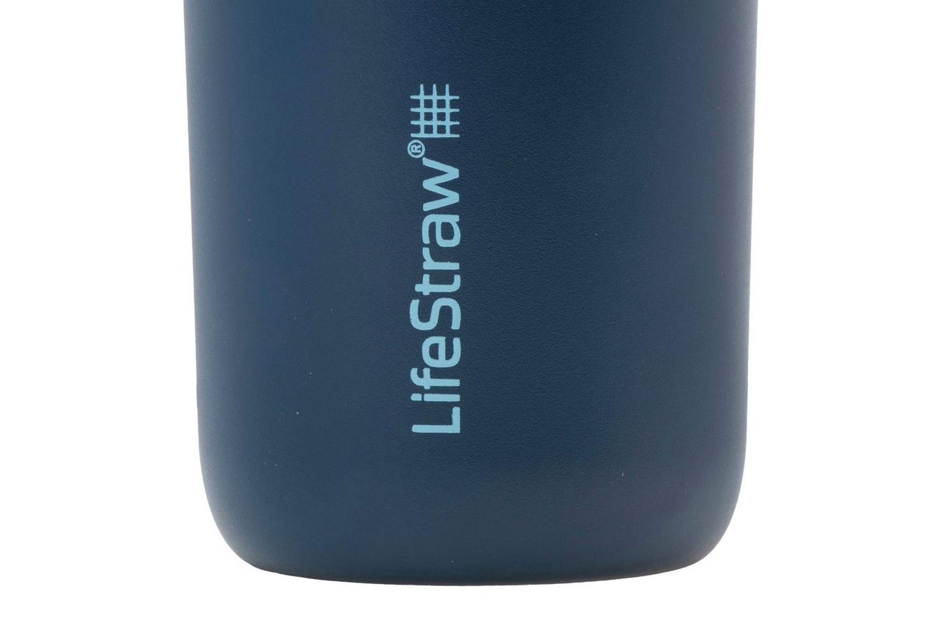 LifeStraw Go Steel Tumbler Aegean Sea, drinkbeker met waterfilter, 530 ml