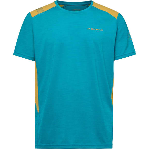 T-shirt randonnée LA SPORTIVA EMBRACE T-SHIRT M TROPIC BLUE/BAMBOO 24 TROPIC BLUE/BAMBOO