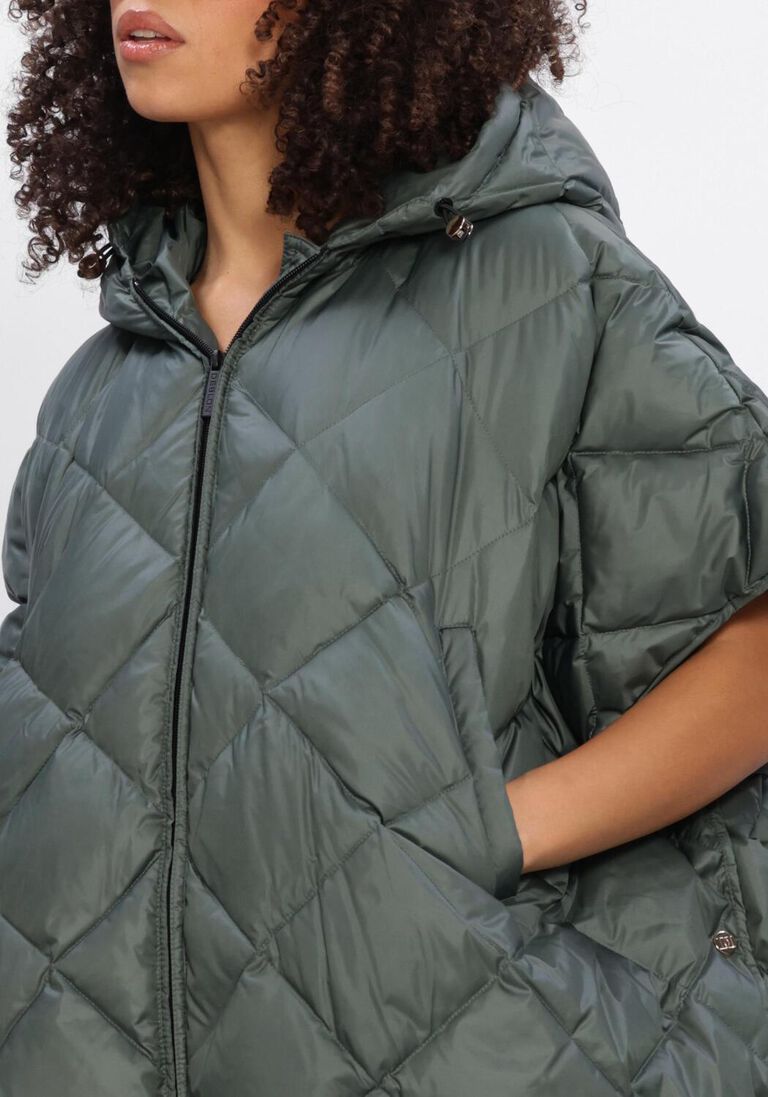 groene deblon sports gewatteerde jas carice cape