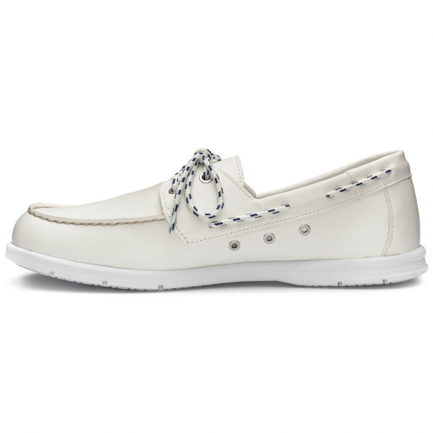 JACKMAN WHITE-CHAUSSURE BATEAU POUR HOMME WHITE