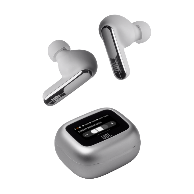 JBL - Live Beam3 True Wirelesssilver