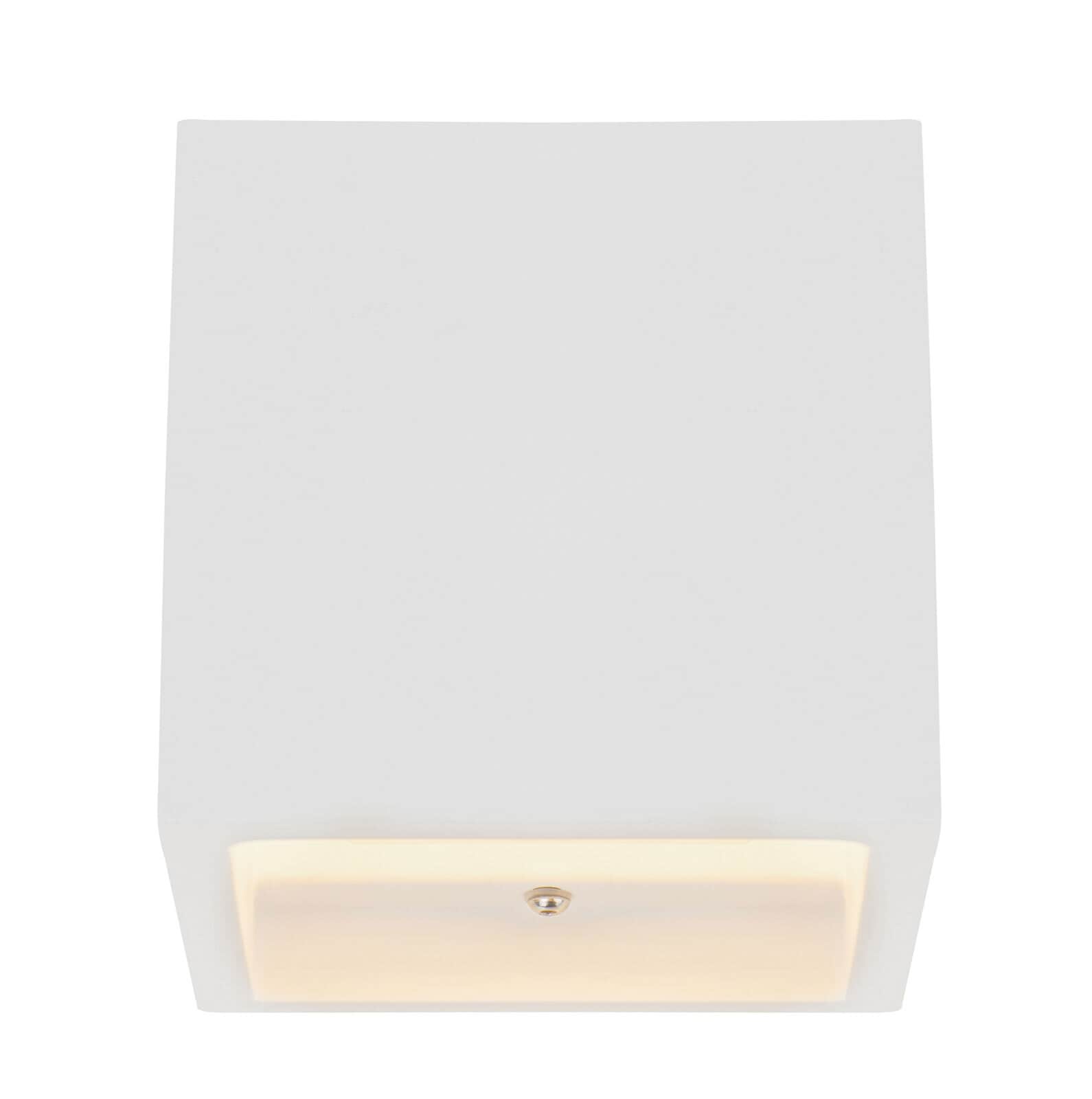 GLOBO Retrofit Wandleuchte CHRISTINE 11,5 x 11,5 cm weiß