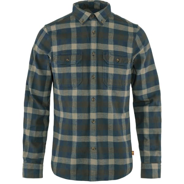 Chemise FJALLRAVEN SKOG SHIRT GLACIER GREEN