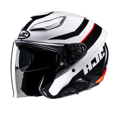 Casque Hjc F31 - NABY - Noir / Rouge