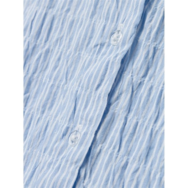 Køb Name it Chambray Blue Dustripes Oversize Skjorte