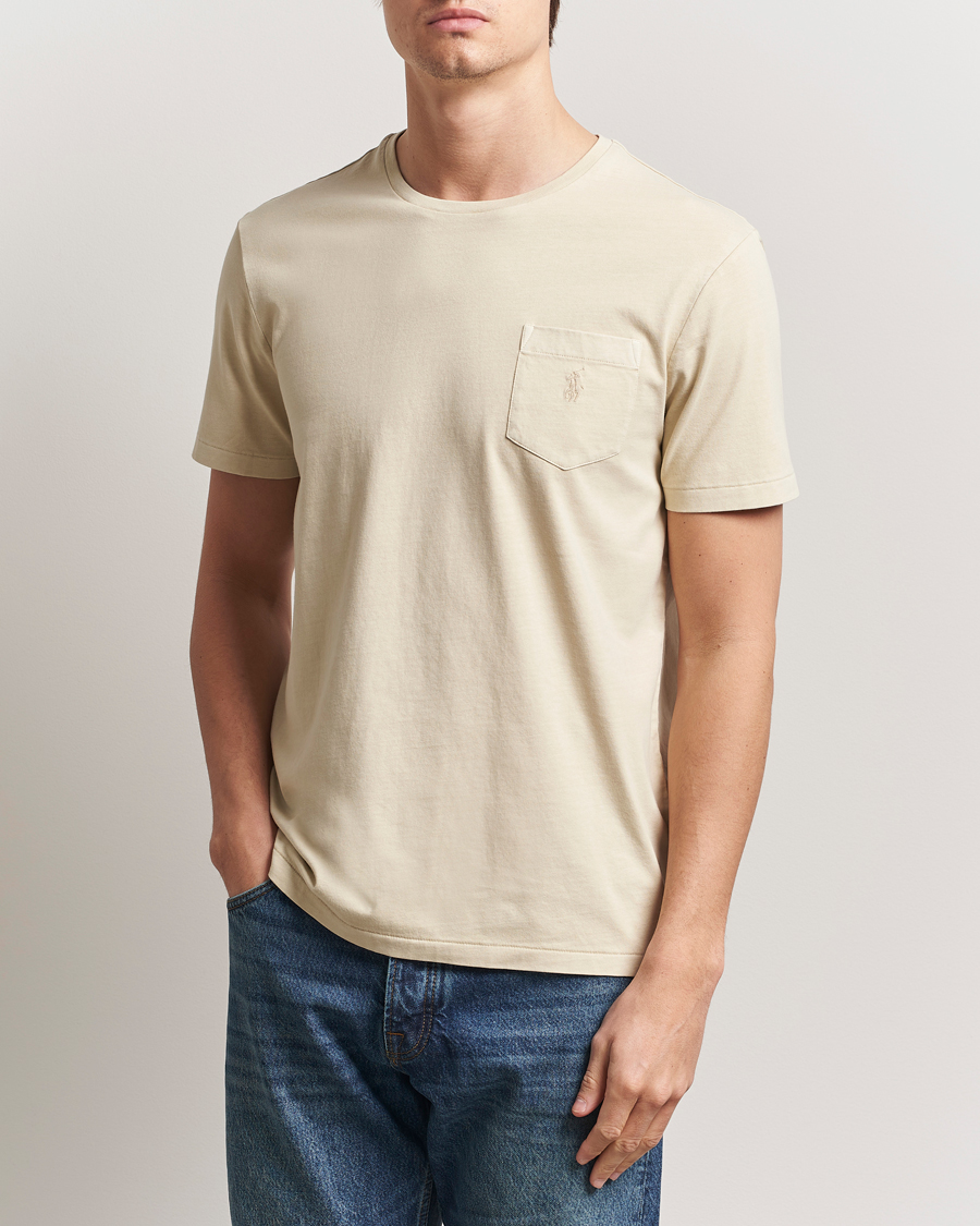 Polo Ralph Lauren Crew Neck Pocket T-Shirt Natural