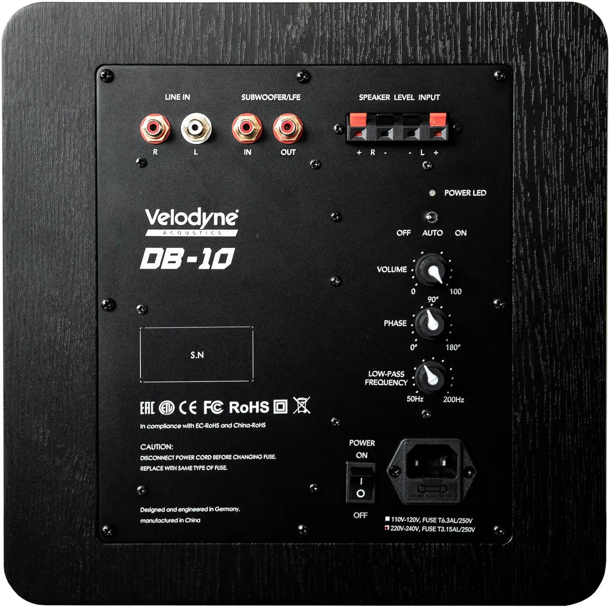Velodyne Deep Blue 10 Caissons de basses