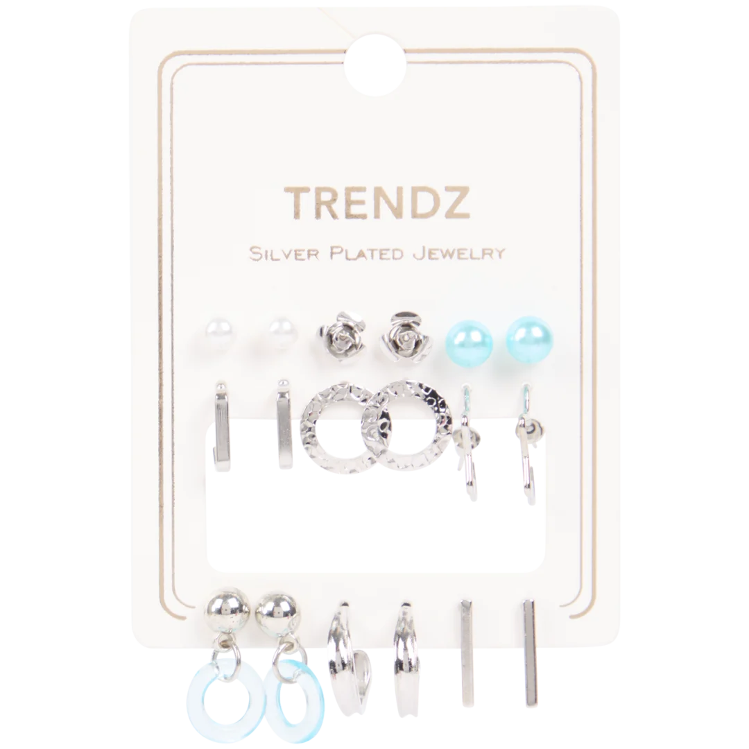 Trendz vergulde oorbellenset 9 paar | diverse varianten