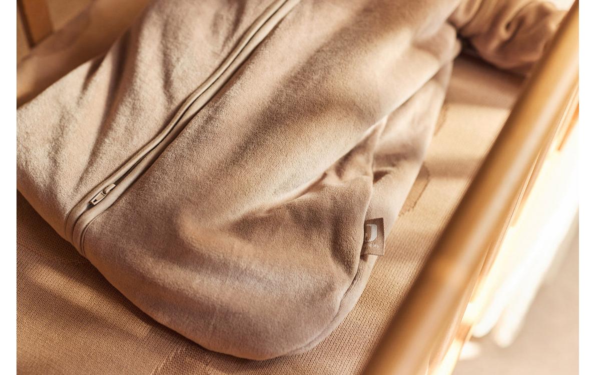 Baby-Ganzjahresschlafsack Milky Coffee 110 cmGefütterter Schlafsack ohne Ärmel