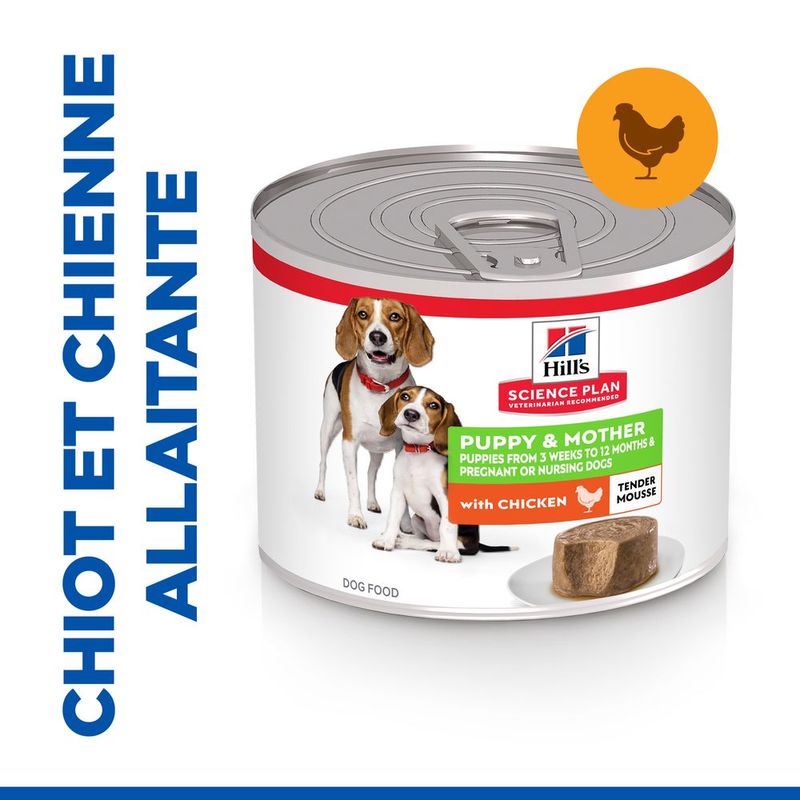 Hill's Science Plan Puppy & Mother Mousse tendre