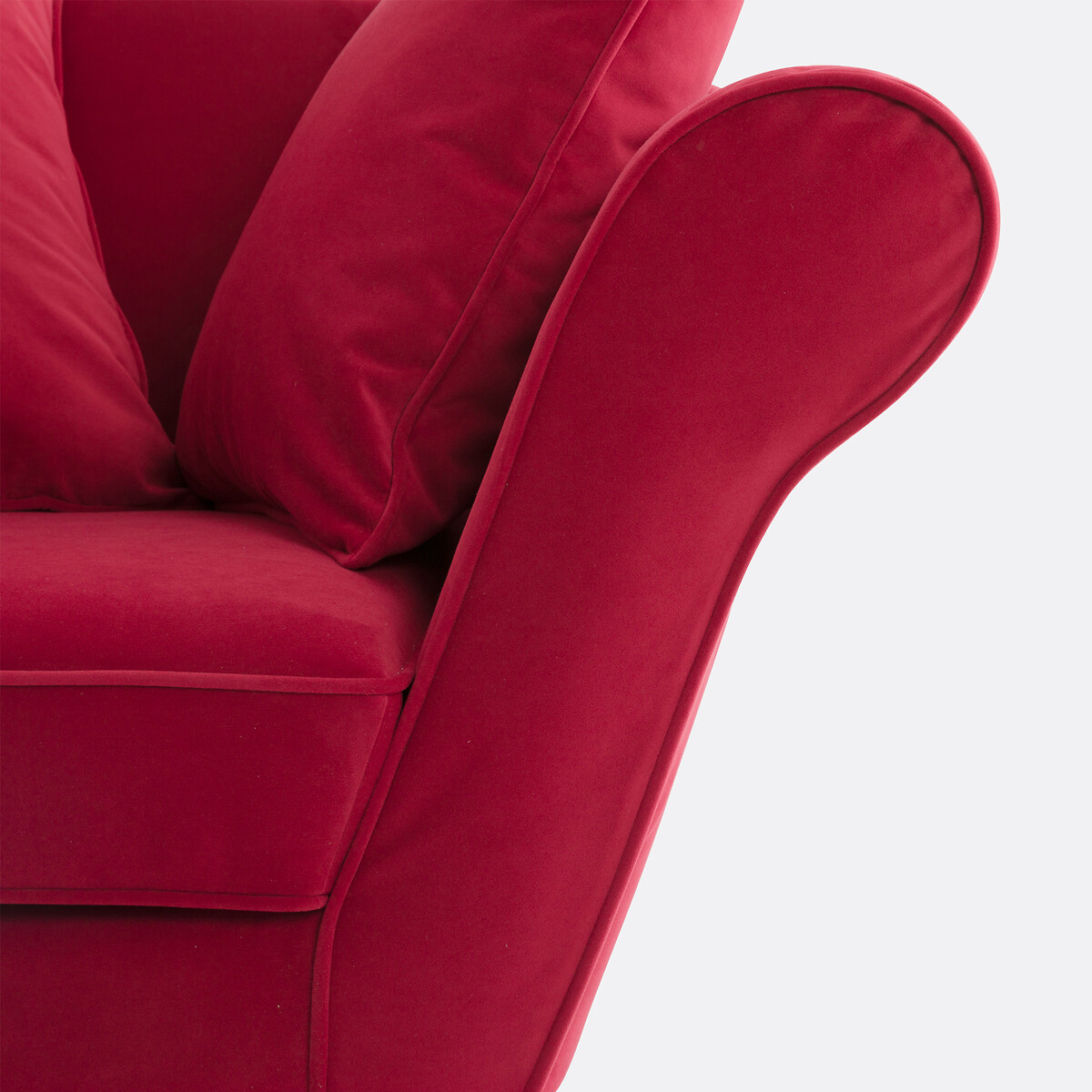 SO'HOME<br>Poltrona em fluweel, Batom