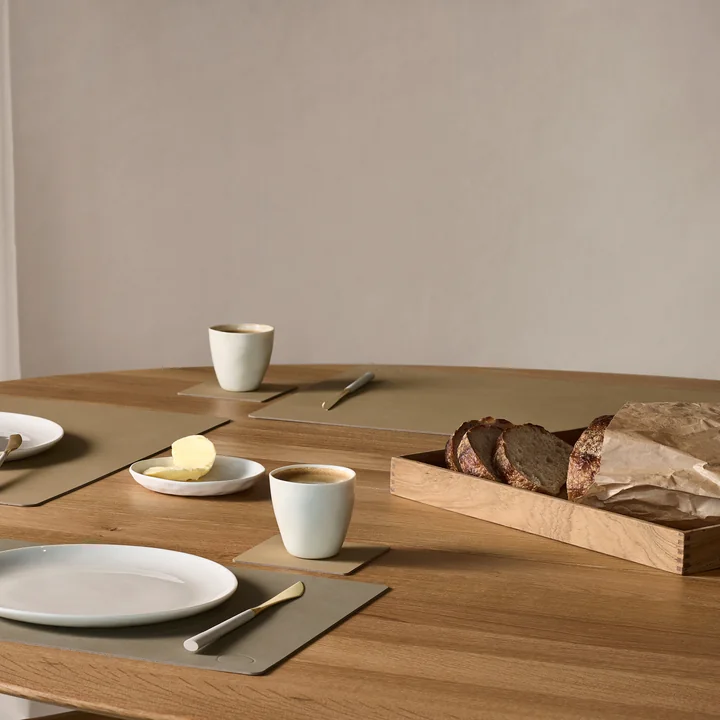 Lind DNA - Even Teak Tablett Square M, Teak / Nupo natur