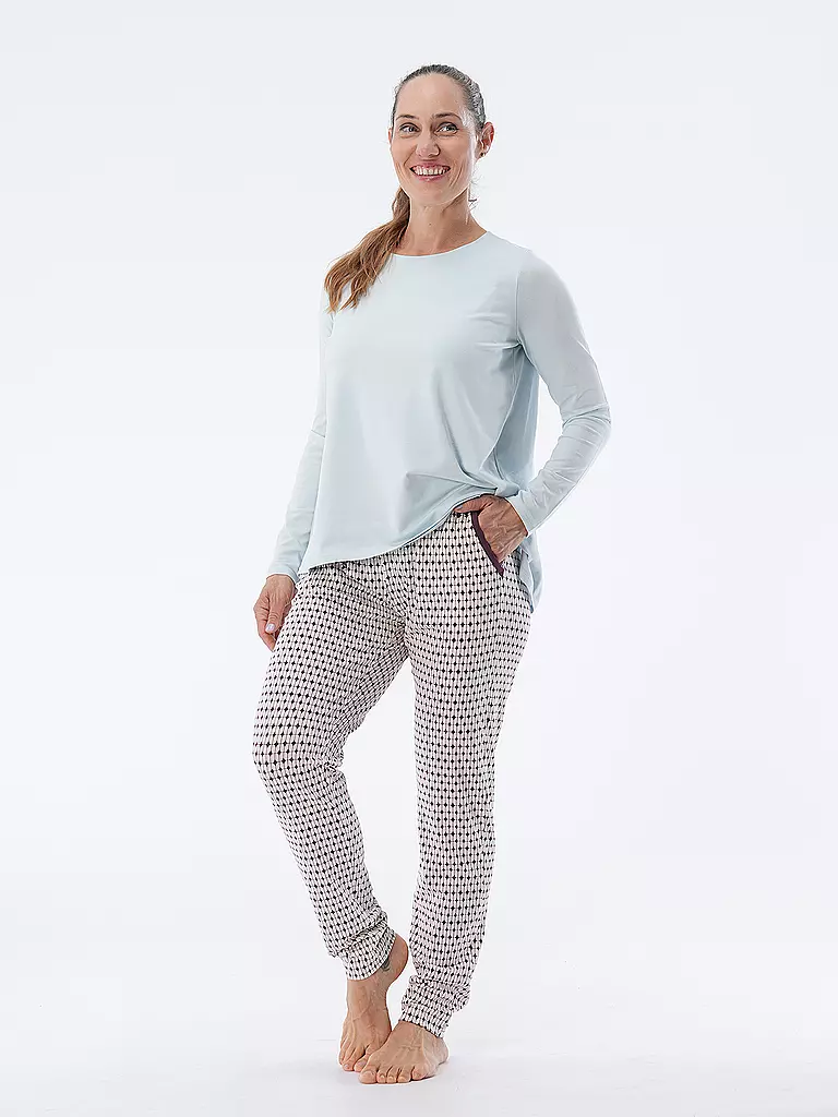 THYLIE Blusenshirt ANABEL hellblau