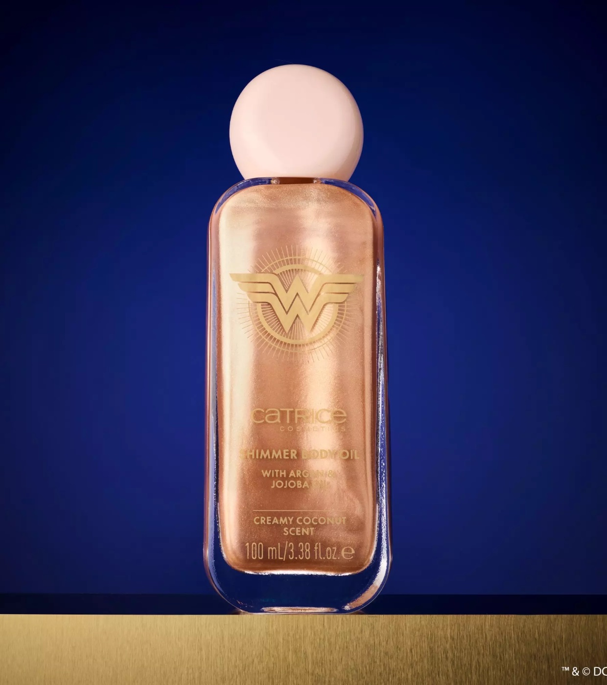 Catrice - *Wonder Woman* - Óleo corporal com brilho - 010: Goddess
