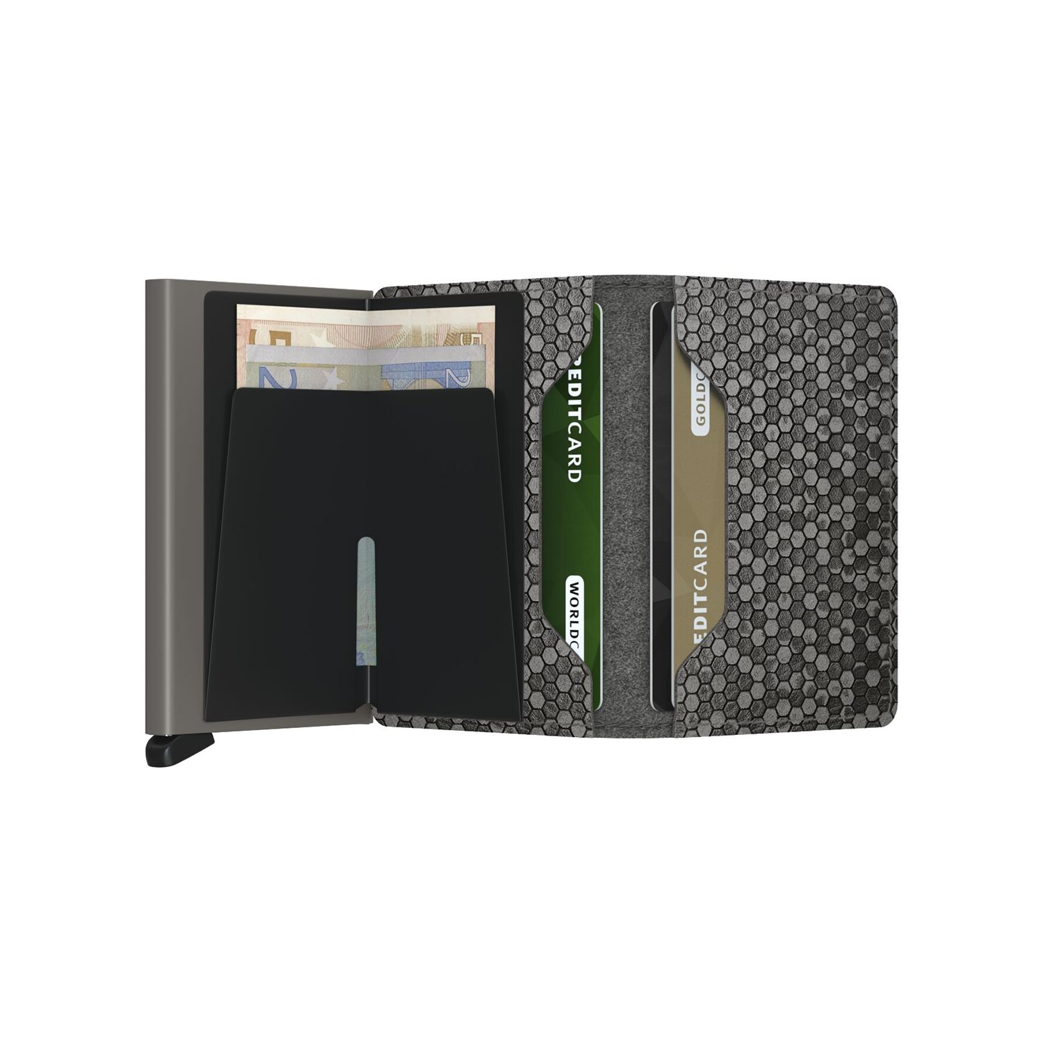 Secrid Slimwallet Hexagon grey