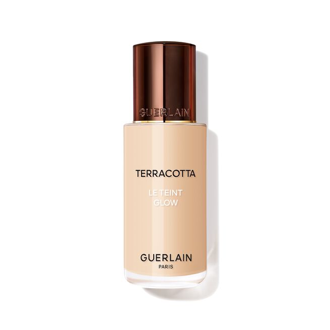 TERRACOTTA LE TEINT GLOW FOND DE TEINT ÉCLAT NATUREL LONGUE TENUE - SANS TRANSFERT 5W WARM / DORÉ