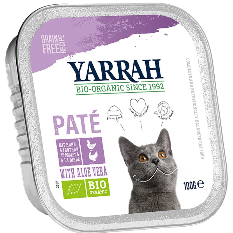 Lot 3 saveurs Yarrah Bio Pâté 8 x 100 g